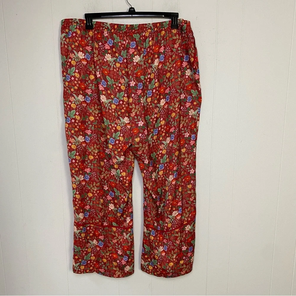 Summersalt x Rifle Paper Co. Women's Size 2XL Garden Party PJ Set NEW - Picture 4 of 16